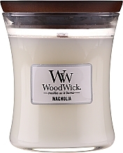 Fragrances, Perfumes, Cosmetics Scented Candle in Glass - WoodWick Hourglass Candle Magnolia 