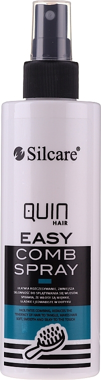 Detangling Hair Spray - Silcare Quin Easy Comb Facilitates Combing Hair Spray — photo N1