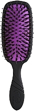 Hair Shine Brush, black - Wet Brush Pro Shine Enhancer Blackout — photo N1