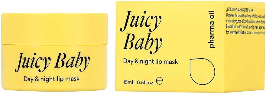 Lip Mask - Pharma Oil Juicy Baby Lip Mask — photo N1