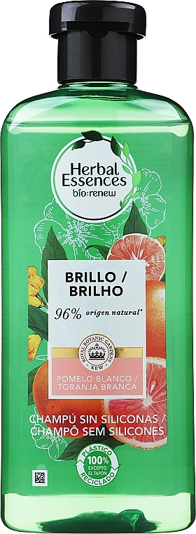 Shampoo 'Grapefruit' - Herbal Essences White Grapefruit Shampoo — photo N1