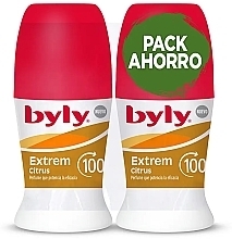 Set - Byly Extrem Citrus (deo/roll/2x50ml) — photo N1