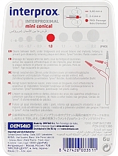 Interdental Brushes, 1 mm - Dentaid Interprox 4G Mini Conical — photo N3