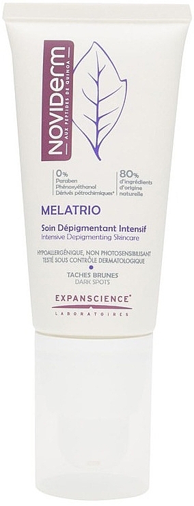 Whitening Cream for Face, Hands & Décolleté - ACM Noviderm Melatrio Despigmentante Intensivo — photo N1