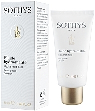 Fragrances, Perfumes, Cosmetics Moisturizing Mattifying Fluid - Sothys Hydra Matt Fluid 