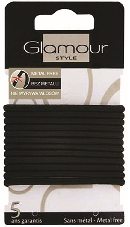 Hair Ties, 414687, black - Glamour — photo N1