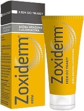 Fragrances, Perfumes, Cosmetics Facial Cream for Sensitive & Seborrheic Skin - Aflofarm Zoxiderm Face Cream