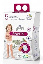 Junior Diapers-Panties 11-18 kg, size 5, 10 pcs. - Bella Baby Happy Pants — photo N1