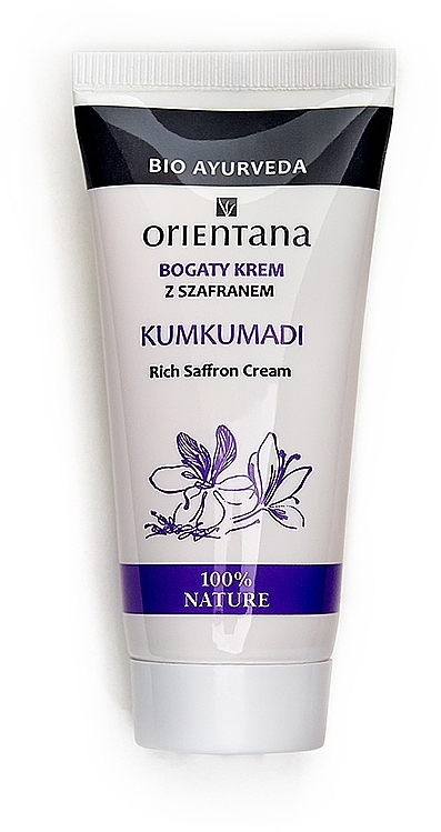 Face Cream - Orientana Rich Saffron Cream — photo N1