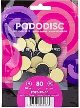 Fragrances, Perfumes, Cosmetics Pododisk Disposable Files, M-size, 80 grit - Staleks Pro