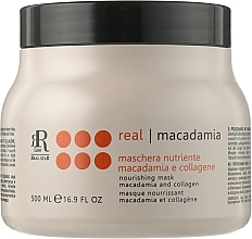 Hair Mask with Macadamia Oil & Collagen - RR Line Macadamia Star — photo N1