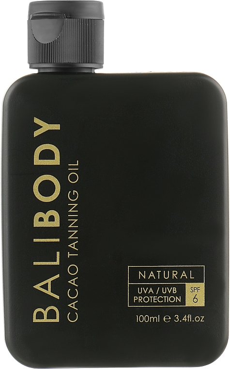 Cacao Tanning Oil SPF6 - Bali Body Cacao Tanning Oil SPF6 — photo N5