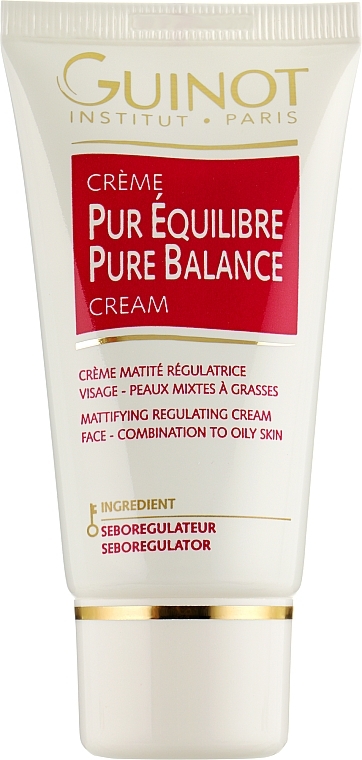 Balancing Face Cream for Oily Skin - Guinot Creme Pur Equilibre — photo N1