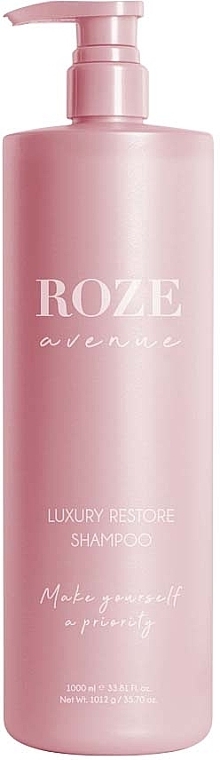 Luxurious regenerating hair shampoo - Roze Avenue Luxury Restore Shampoo — photo N2