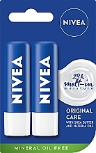 Fragrances, Perfumes, Cosmetics Lip Balm - Nivea Original Care Lip Balm