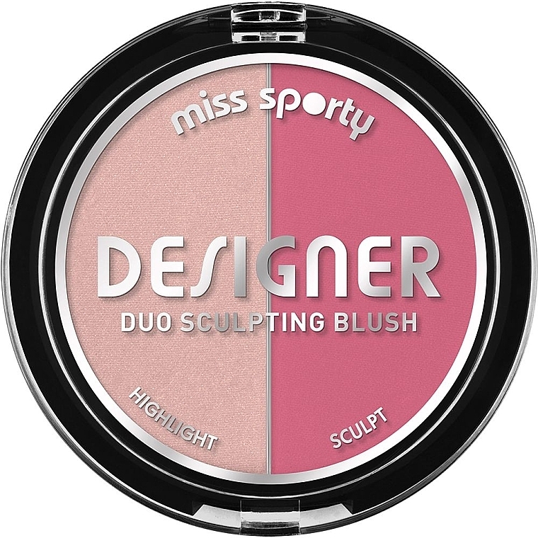 Sculpting Blush - Miss Sporty Draping Designer Duo Sculpting Blush — photo N1