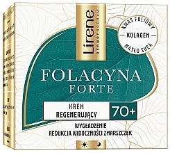 Fragrances, Perfumes, Cosmetics Regenerating Face Cream 70+ - Lirene Folacyna Forte Regenerating Cream