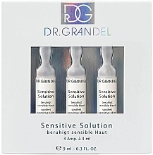 Fragrances, Perfumes, Cosmetics Ampoules for Sensitive Skin - Dr. Grandel Sensitive Solution
