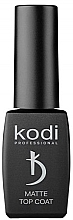 Fragrances, Perfumes, Cosmetics Mattifying Top Coat - Kodi Professional Matte Top Coat Glitter