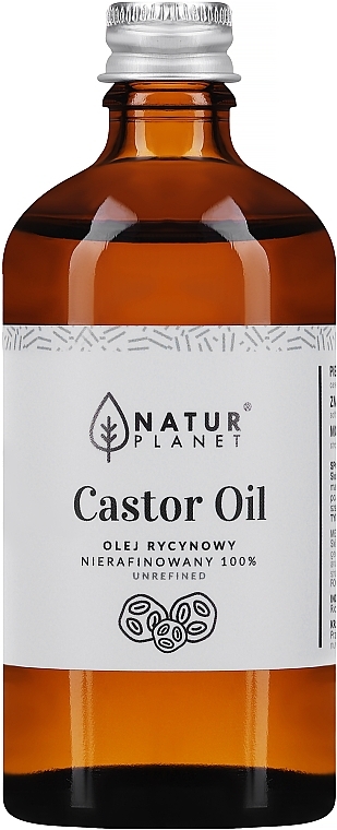 Unrefined Castor Oil - Natur Planet Castor Oil — photo N3