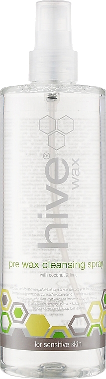 Pre-Depilation Spray "Coconut/Lime" - Hive Pre Wax Clesnsing Spray — photo N1