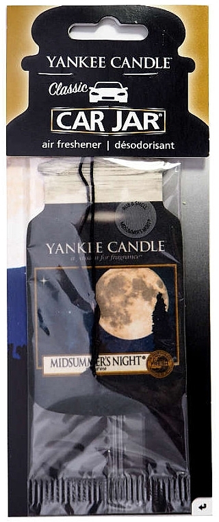 Car Air Freshener - Yankee Candle Single Car Jar Midsummers Night — photo N1