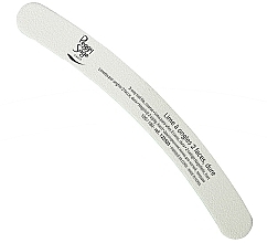 Double-Sided Nail File 100/180, white - Peggy Sage 2-way Washable Nail File  — photo N1