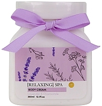 Fragrances, Perfumes, Cosmetics Body Cream - Accentra Relaxing Spa Lavender & Chamomile Body Cream