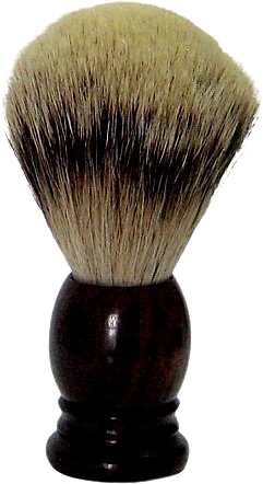 Rose Tree Shaving Brush - Golddachs Shaving Brush Silver Tip Badger Rose Wood — photo N1