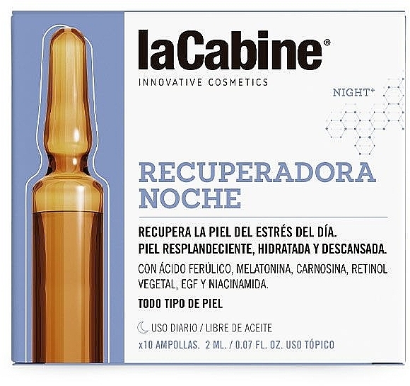 Revitalizing Night Ampoules - La Cabine Recovery Night Ampoules — photo N2