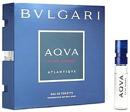 Fragrances, Perfumes, Cosmetics Bvlgari Aqva Pour Homme Atlantiqve - Eau de Toilette (sample)