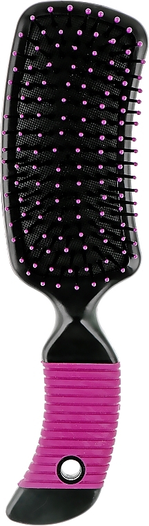 Rectangular Hair Brush, 499721, with plastic case - Inter-Vion — photo N1