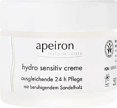 Sensitive Skin Moisturizing Cream - Apeiron Hydro Sensitiv Cream 24h  — photo N2