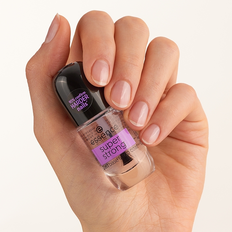 2-in-1 Base & Top Coat - Essence Super Strong 2In1 Base & Top Coat — photo N3