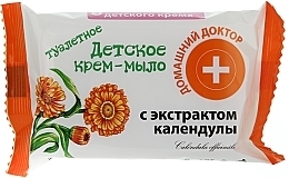 Baby Cream Soap with Calendula - Domashniy Doktor — photo N1