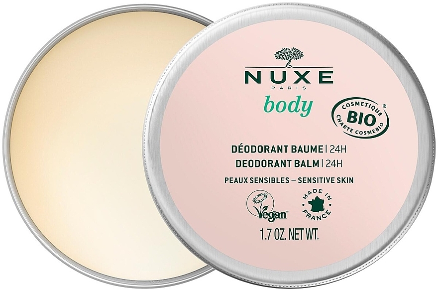Solid Deodorant - Nuxe Body Deodorant Balm 24H — photo N2
