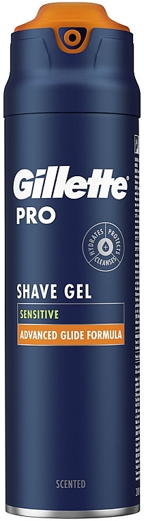 After Shave Gel - Gillette Pro Sensitive Shave Gel — photo N1