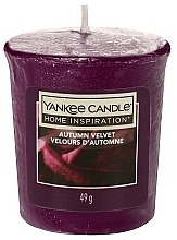 Fragrances, Perfumes, Cosmetics Autumn Velvet Scented Candle - Yankee Candle Home Inspiration Autumn Velvet