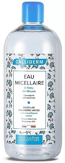 Micellar Water for Sensitive Skin - Calliderm Micellar Cleansing Water with Cornflower Water — photo N1