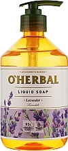Fragrances, Perfumes, Cosmetics Liquid Soap with Lavender Oil - O’Herbal Lavender Liquid Soap