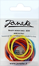 Hair Ties, 10 pcs., multicolored - Janeke — photo N1