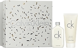 Calvin Klein CK One - Set (edt/50ml + sh/g/100ml) — photo N1