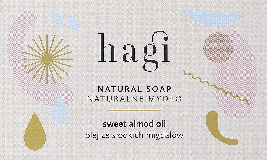 Natural Soap with Almond Oil - Hagi Soap — photo N2