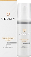 Fragrances, Perfumes, Cosmetics Depigmenting Day Cream SPF30 - Uresim Depigmenting Day Cream with SPF20