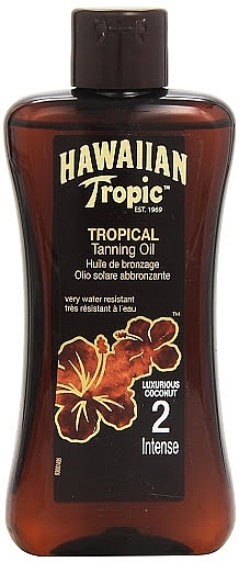 Tanning Accelerator Lotion - Hawaiian Tropic Sun Tan Oil Intense SPF 2 — photo N2