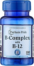 Fragrances, Perfumes, Cosmetics Vitamin B Complex, tablets - Puritan's Pride Premium B-Complex med B-12