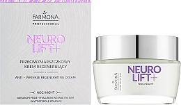 Regenerating Night Cream - Farmona Neuro Lift+ Anti-Wrinkle Regenerating Night Cream — photo N2