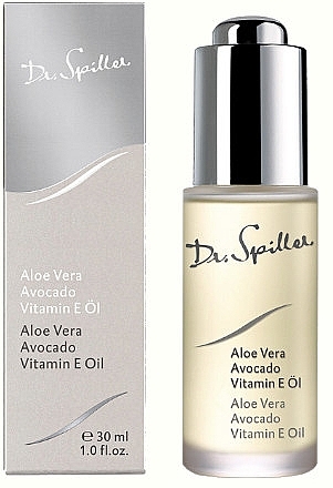 Oil for Dry & Dehydrated Skin - Dr. Spiller Aloe Vera Avocado Vitamin E Oil — photo N1