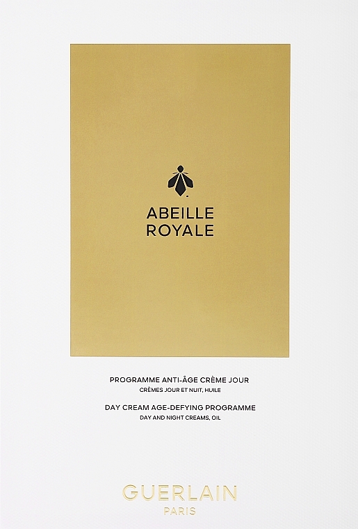 Set - Guerlain Abeille Royale (f/cr/50ml + f/oil/5ml + f/cr/15ml) — photo N1