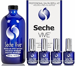 Fragrances, Perfumes, Cosmetics Set - Seche Vive Instant Professional Salon Refill Kit